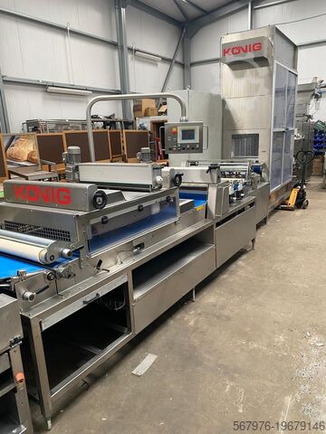 5-Taschen Brötchenanlage König Complete Bread Roll Plant