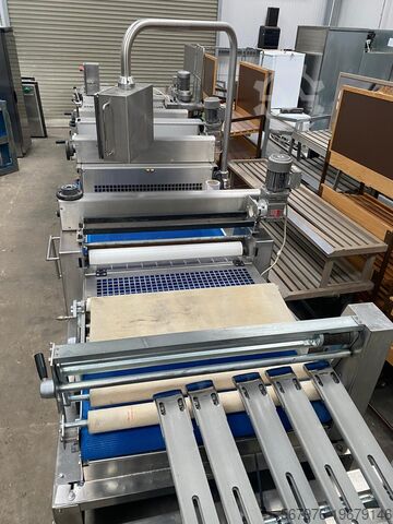 5-Taschen Brötchenanlage König Complete Bread Roll Plant