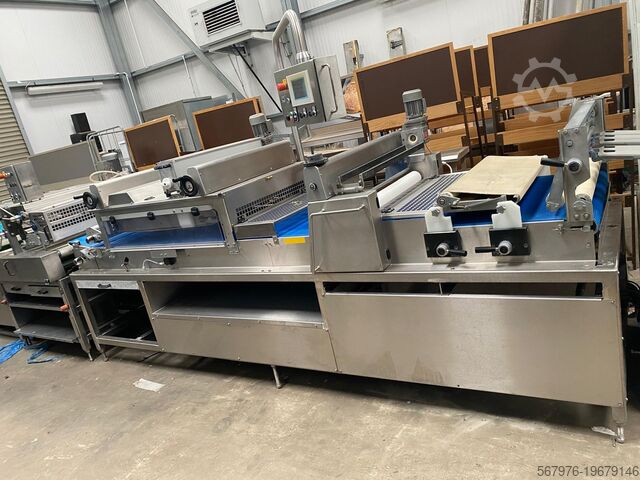 5-Taschen Brötchenanlage König Complete Bread Roll Plant