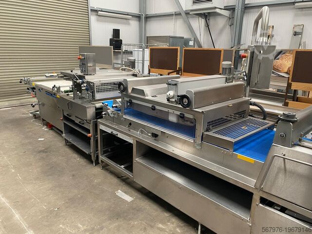 5-Taschen Brötchenanlage König Complete Bread Roll Plant