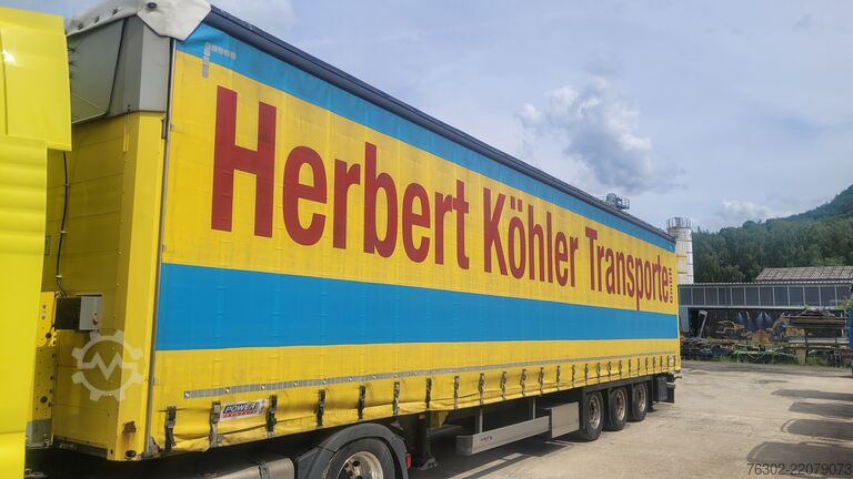 Platform Schmitz Cargobull SCS 24L Mega Edscha Code XL Hubdach