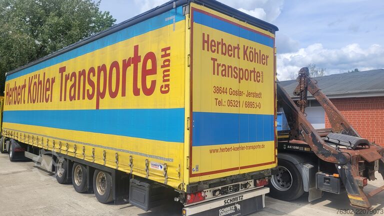 Platform Schmitz Cargobull SCS 24L Mega Edscha Code XL Hubdach