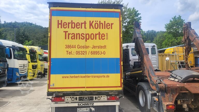 Platform Schmitz Cargobull SCS 24L Mega Edscha Code XL Hubdach