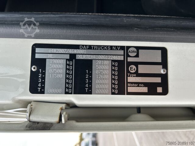 Standard tractor DAF XF 440 FT SC / Smart Tacho V2 / 2 Tanks / Stand...