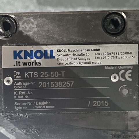 Coolant pump KNOLL KTS 25-50-T + Motor