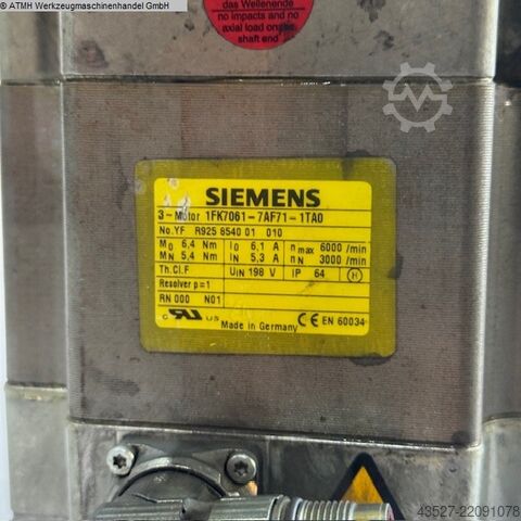 Motor SIEMENS 1FK7061-7AF71-1TA0