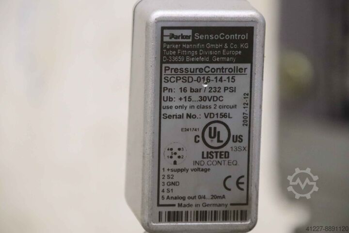 Hydraulik Steuerblock Parker coax Santenberg SCPSDVMK 32 NC GTC S 2