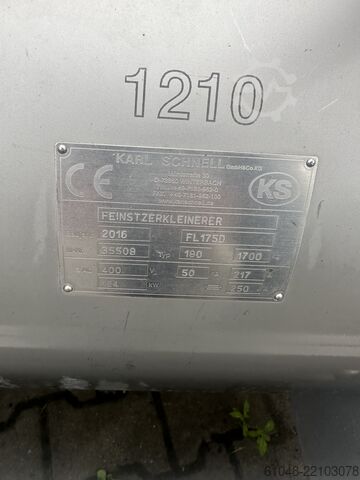 Meat processing machine Karl Schnell FL175 D 180