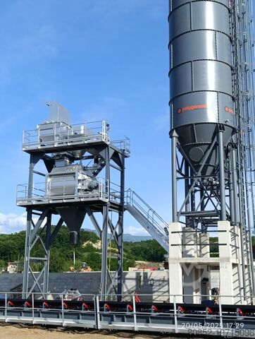 Concrete mixing plant Polygonmach 100m3/hour  stationary concrete batching plant