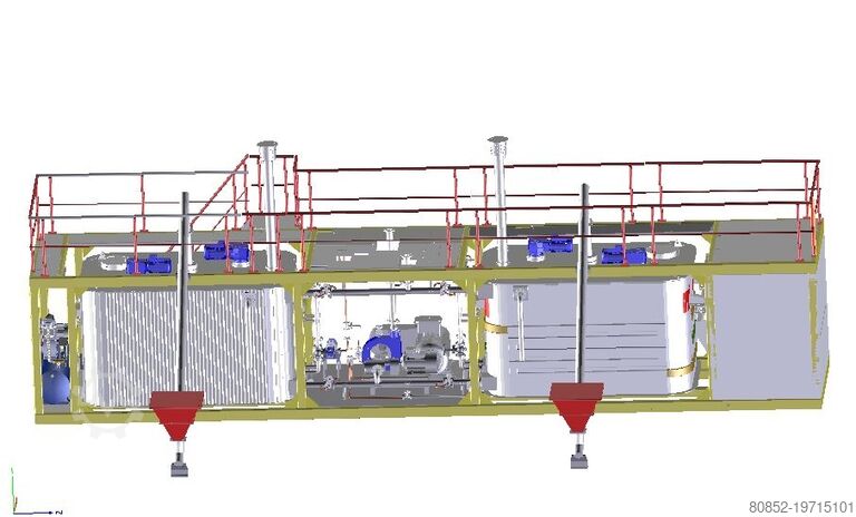 Straßenbaumaschine Polygonmach Polymer Modificaiton Plant PMB