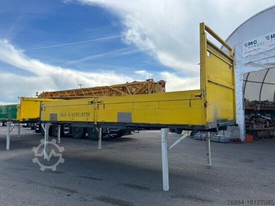 Swap chassis trailer  PLATEAU-WECHSELPRITSCHE, 7,45M