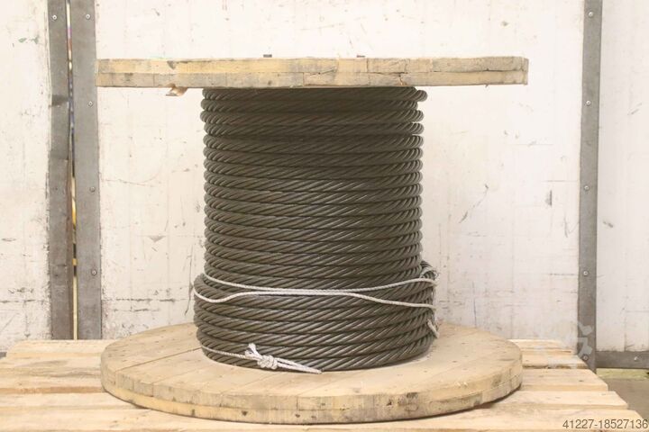 Kranseil Ø 22 mm 60 m GHD Görlitzer Hanf & Drahtseilerei 6x36WS-IWRC