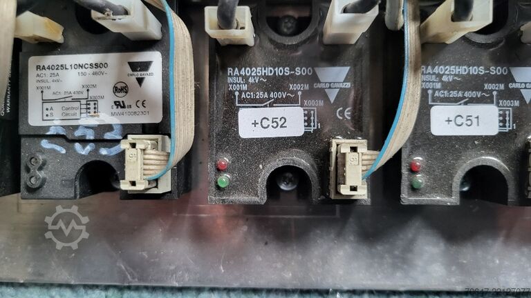 Solid State Relay (SSR) - 9 pieces Carlo Gavazzi RA4025L10NCSS00