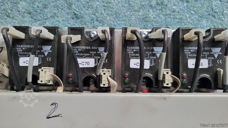 Solid State Relay (SSR) - 9 pieces Carlo Gavazzi RA4025L10NCSS00