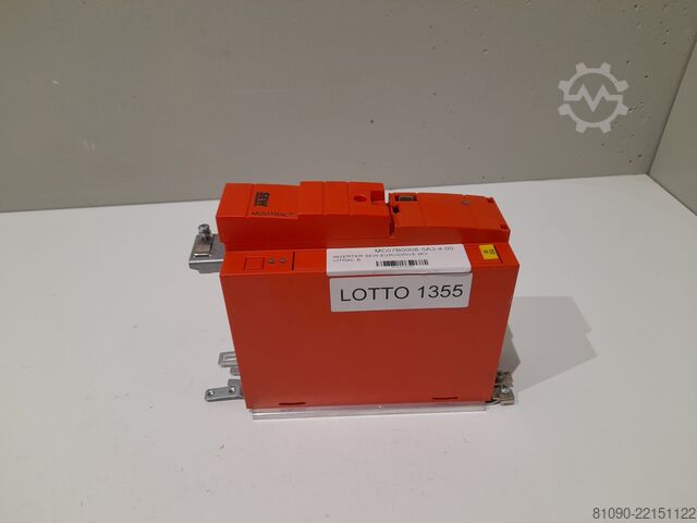 MOVITRAC Inverter 0.75KVA/1HP SEW-EURODRIVE SEW-EURODRIVE MC07B0008-5A3-4-00