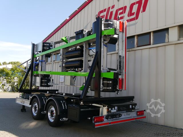 Trailer Swap Chassis Fliegl 2-Achs Wechselanhänger ZWP 180 Standard