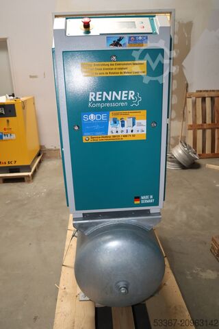 7,5 kW screwcompressor with dryer + tank RENNER RSDK-PRO 7,5