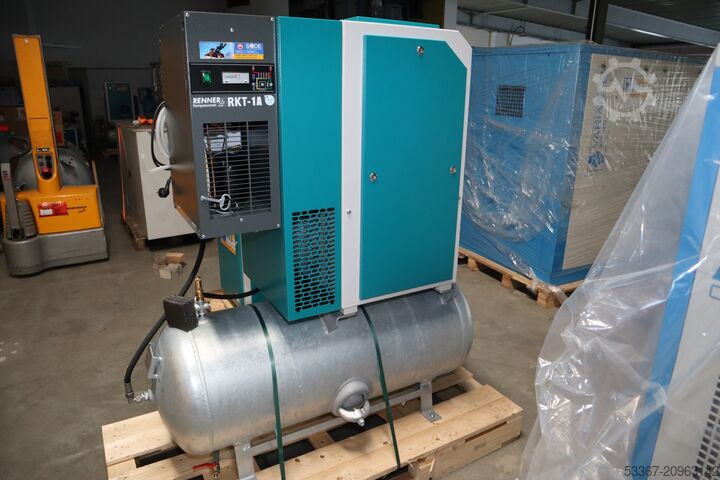 7,5 kW screwcompressor with dryer + tank RENNER RSDK-PRO 7,5