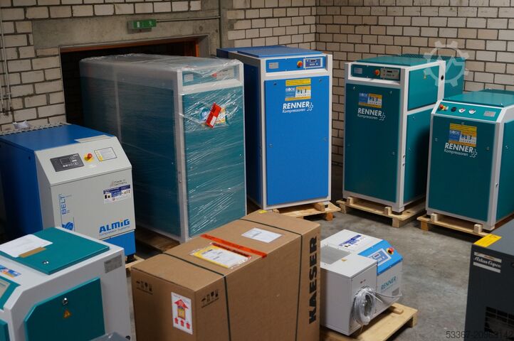 7,5 kW screwcompressor with dryer + tank RENNER RSDK-PRO 7,5