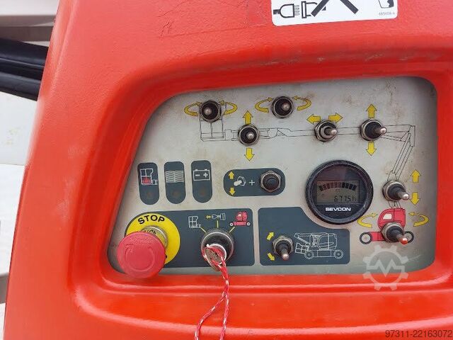 Articulated boom lift Manitou 120AETJ C 3D