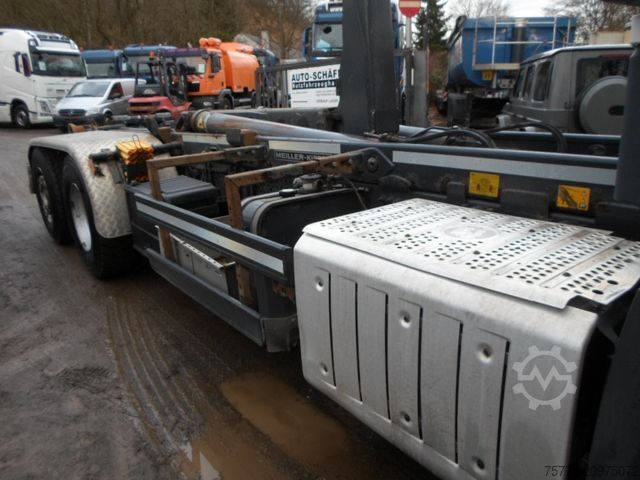 Roll-off tipper truck MERCEDES-BENZ 2545 L/ Meiller Abroller/ Lenkachse