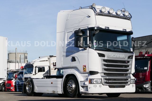 Volume tractor unit SCANIA R 450 TopLine Retarder Standklima Hydraulik