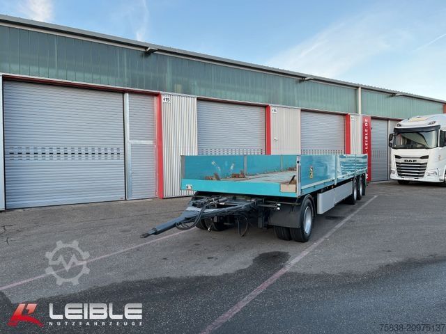 Trailer with working platform  Zikun ZK-AD3 Bordwand Absetz Mulden Container