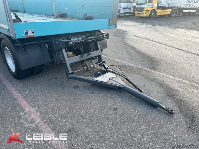 Trailer with working platform  Zikun ZK-AD3 Bordwand Absetz Mulden Container