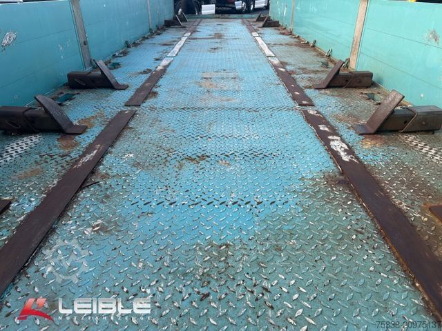 Trailer with working platform  Zikun ZK-AD3 Bordwand Absetz Mulden Container