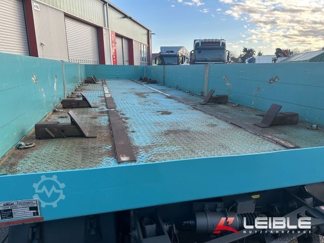 Trailer with working platform  Zikun ZK-AD3 Bordwand Absetz Mulden Container