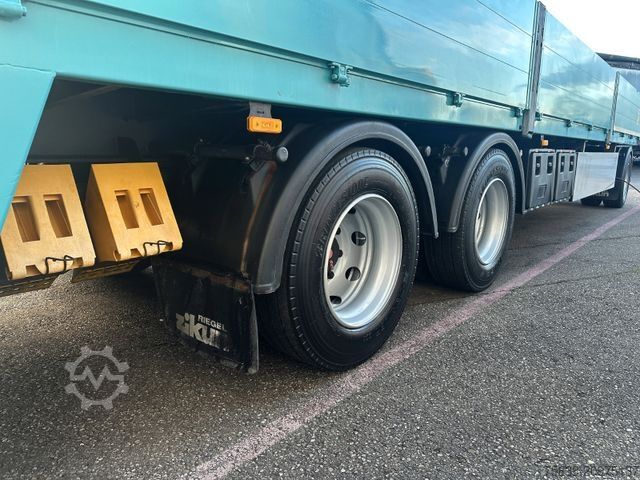 Trailer with working platform  Zikun ZK-AD3 Bordwand Absetz Mulden Container