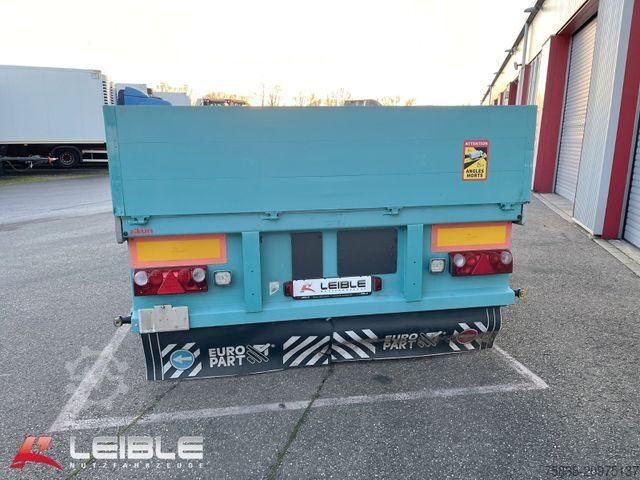 Trailer with working platform  Zikun ZK-AD3 Bordwand Absetz Mulden Container