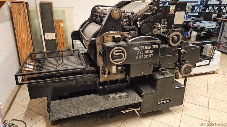 Offsetdruckmaschine Heidelberg S cylinder