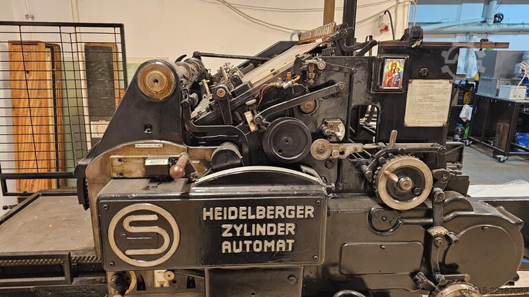 Offsetdruckmaschine Heidelberg S cylinder