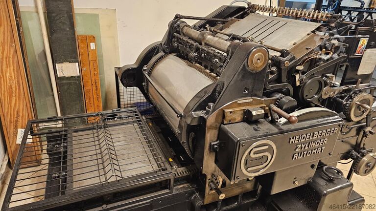 Offsetdruckmaschine Heidelberg S cylinder