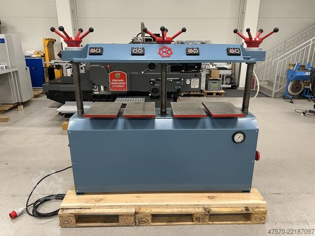 Hydraulische Buchbindereipresse Lechner IV B Hydraulic Bookbinding Press
