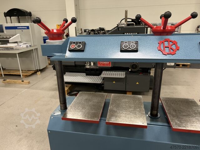 Hydraulische Buchbindereipresse Lechner IV B Hydraulic Bookbinding Press