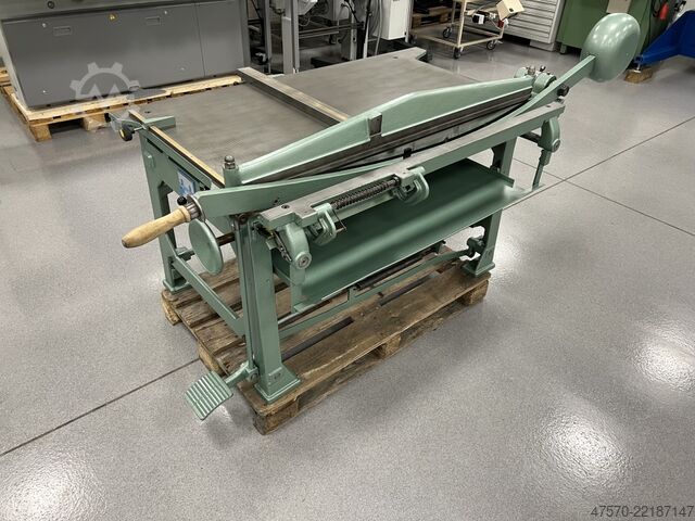 Buchbindereimaschine Karl Tranklein PS1200 Bookbinding Shears