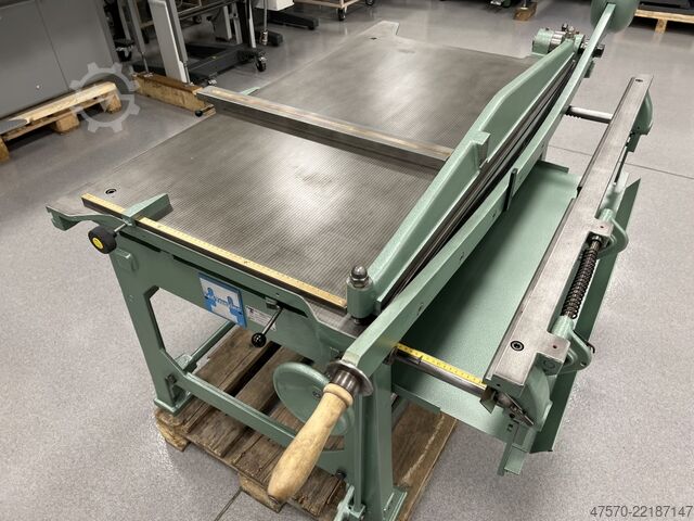 Buchbindereimaschine Karl Tranklein PS1200 Bookbinding Shears