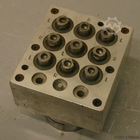 Mehrspindelkopf 9 Bohrer Nottmeyer 32 Lochabstand