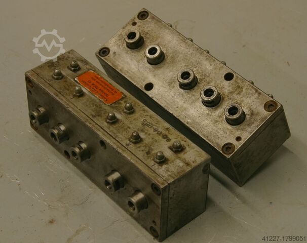 Mehrspindelkopf 5 Bohrer Nottmeyer 32/48 Lochabstand