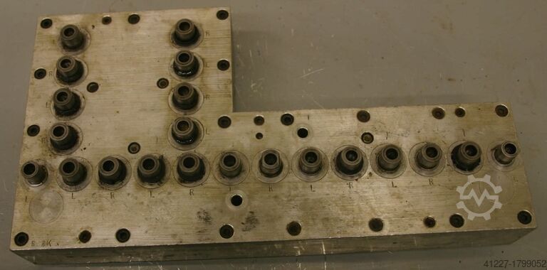 Mehrspindelkopf 21 Bohrer Nottmeyer 32 Lochabstand