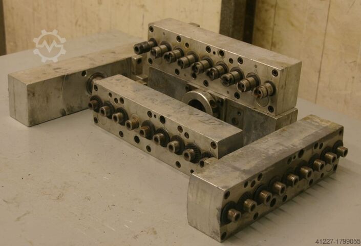 Mehrspindelkopf 9 Bohrer Nottmeyer 32 Lochabstand