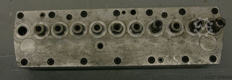 Mehrspindelkopf 10 Bohrer Nottmeyer 32 Lochabstand