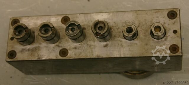 Multi-spindle head 6 drills Nottmeyer 32 Lochabstand