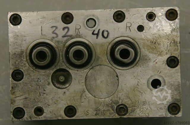 Mehrspindelkopf 3 Bohrer Nottmeyer 32/40 Lochabstand