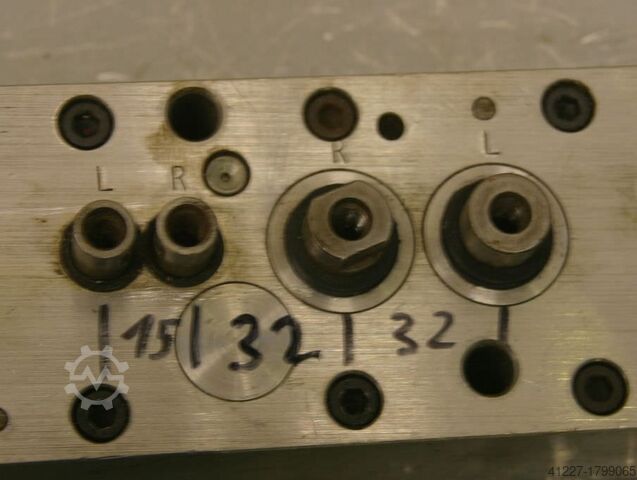 Mehrspindelkopf 4 Bohrer Nottmeyer 32/15 Lochabstand