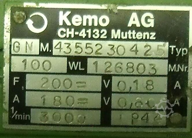 DC geared motor Kemo 4355230425