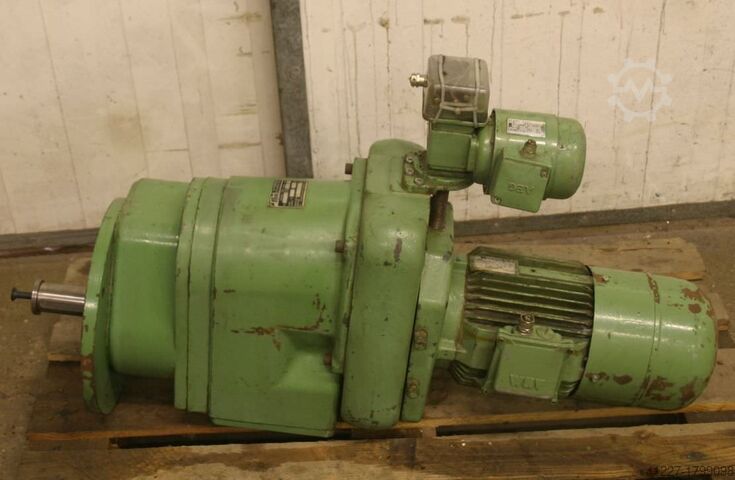 Adjustable geared motor 4 kW 14-70 rpm Prym L75-U24-B14