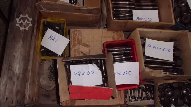 Schrauben 370 kg Bley div Größen